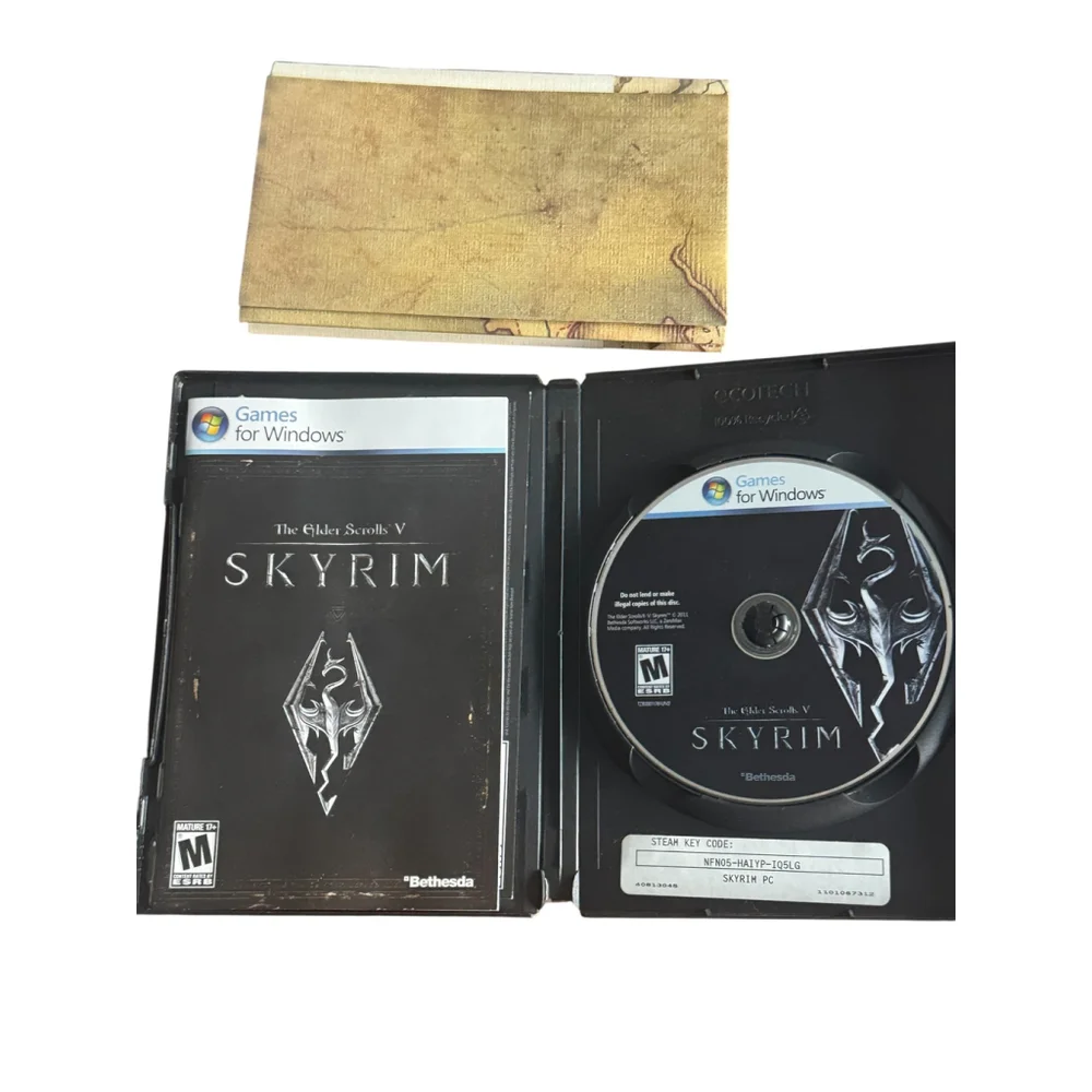 Skyrim Elder Scrolls V, PC Game - special edition Map